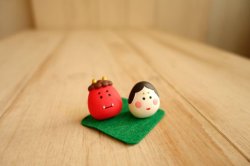 画像1: デコレ　コンコンブル　鬼面福面飾り