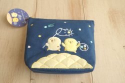 画像1: ぴよこ豆　ポーチ　よふかし