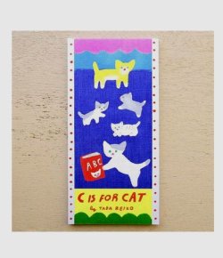 画像1: cozyca products多田玲子 一筆箋 　C IS FOR CAT