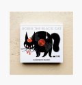 ブロックメモ　黒ねこ意匠　ROBIN THE BLACK CAT