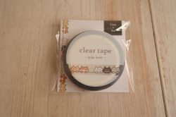 画像1: クリアテープ　7mm　ポップアイコン　ヒョッコリ