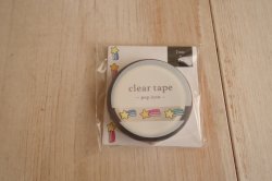 画像1: クリアテープ　7mm　ポップアイコン　ホシ