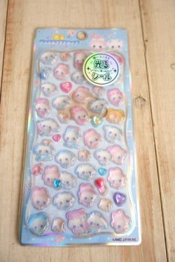 画像1: まじかるベリーベリー　光るプチドロップステッカー