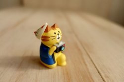 画像1: デコレ　コンコンブル　お祭りカメラマン猫