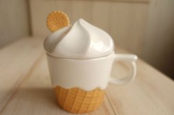 画像1: デコレ　メッセージスイーツマグ　BR