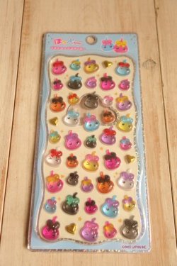 画像1: ほっぺちゃん　プチドロップステッカー　スタンダード