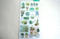 シアーフォトモチーフシール　グリーン