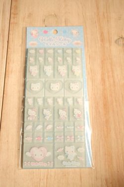 画像1: ハローキティ90's　タイルシール　エンジェル