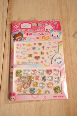 画像1: ちゅるりんデコプチステッカー　平成ファンシーMIX