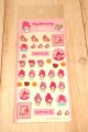 おやつパーティー透明シールシート　マイメロディ