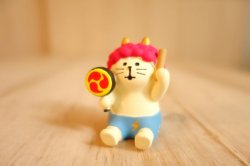 画像1: デコレ　コンコンブル　カミナリにゃんこ