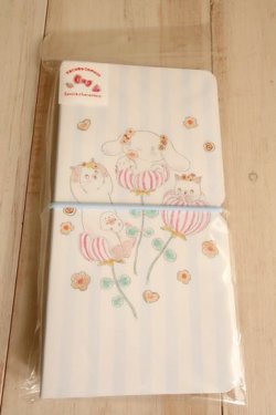 画像1: シールポケットファイル　トコロムギ&サンリオ　シナモロールとクッキーの妖精さんにゃんこ
