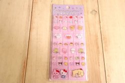画像1: チェゴム×サンリオ　タイルシール　パープル