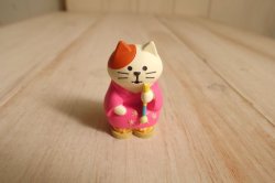 画像1: デコレ　コンコンブル　線香花火にゃんこ　みけ