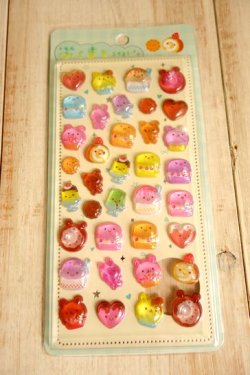 画像1: ぷくまるシール　ぷくスイーツ