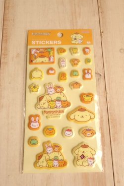 画像1: ぷっくりシール　ポムポムプリン　チーム