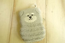 画像1: デコレ　キラキラキッチンスポンジ　シュナウザー