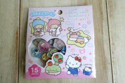 画像1: なんでもいきもの×サンリオキャラクターズ　クリスタルシールA