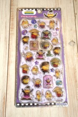 画像1: プチドロップステッカー　ミニオンズ３　PU