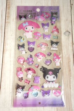 画像1: サンリオ　クリアキャンディーシール　マイメロディ・クロミ