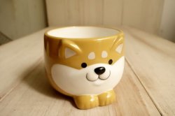 画像1: デコレ　柴湯呑み　茶しば