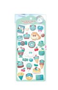 つぶらな瞳のウォーターシール　チョコミント♯１