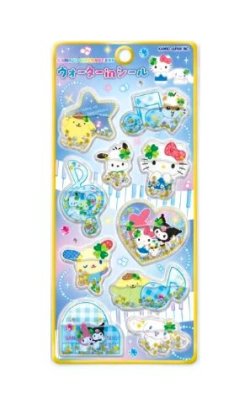 画像1: 平成ファンシーウォーターインシール　Colorful music world