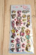 ぷくキラチャームステッカー　シナモロール