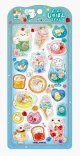 ぷくぷくしゃぼんステッカー　もぐにゃん