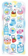 ぷくぷくしゃぼんステッカー　あわわちゃん