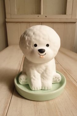 画像1: デコレ　潤いマスコット　わんころん　ビションフリーゼ