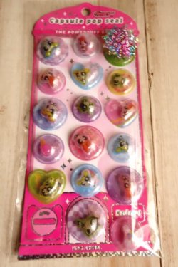 画像1: カプセルポップシール　パワーパフガールズ