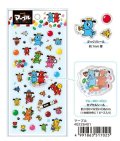 おやつマーケット　ぷくシャカシール　マーブル