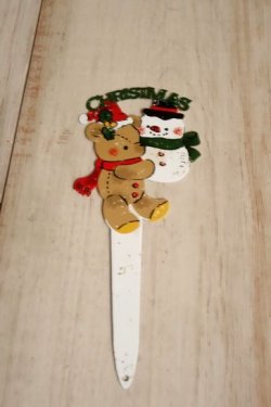 画像1: クリスマスピック　26-S　ベア―