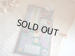 画像1: スクラップステッカー　コラージュ　グリーン