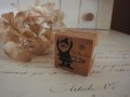 デコレ　コミカルサンタスタンプ　フラフープ