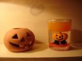 ハロウィンキャンドル　かぼちゃマント