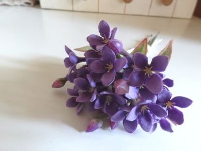 画像1: ティアラ　プバリアブーケ　パープル