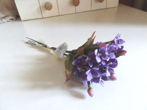 画像1: ティアラ　プバリアブーケ　パープル (1)