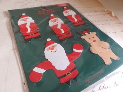 画像1: ミニミニハグカード　クリスマス