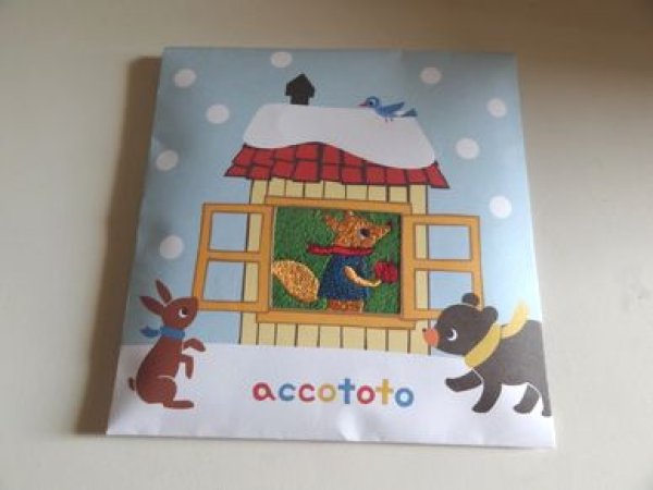 画像1: accototo  ミニタオルハンカチ (1)