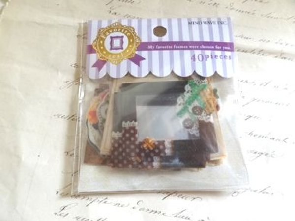 画像1: フェイバリットフレークシール　フレーム (1)