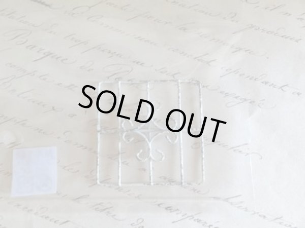 画像1: aziazi　ハンドメイドミニチュアパーツ　フェンス/A　ホワイト (1)