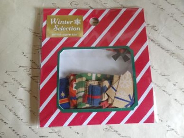 画像1: ウィンターセレクション　クラフトピースフルシール　プレゼントBOX (1)