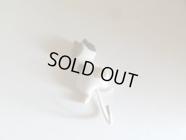 画像1: デコレ　ニャコット　しっぽフック　三毛猫 (1)