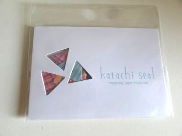 画像1: クーリア　カタチシール　さんかく (1)