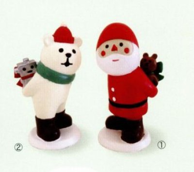 画像1: デコレ まったりマスコット　プレゼント交換２０１４　サンタ