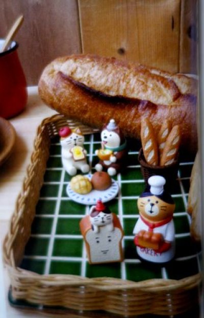 画像1: デコレ コンコンブル 猫と食パンさん