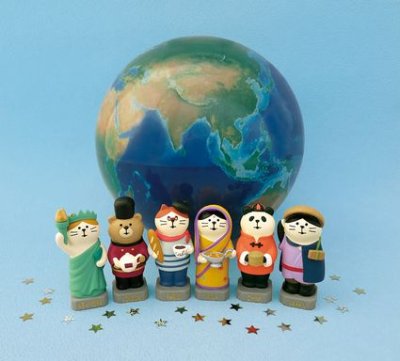 画像1: デコレ　コンコンブル　世界のマスコット　JAPAN