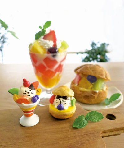 画像1: デコレ　コンコンブル　もぐもぐフルーツシュー